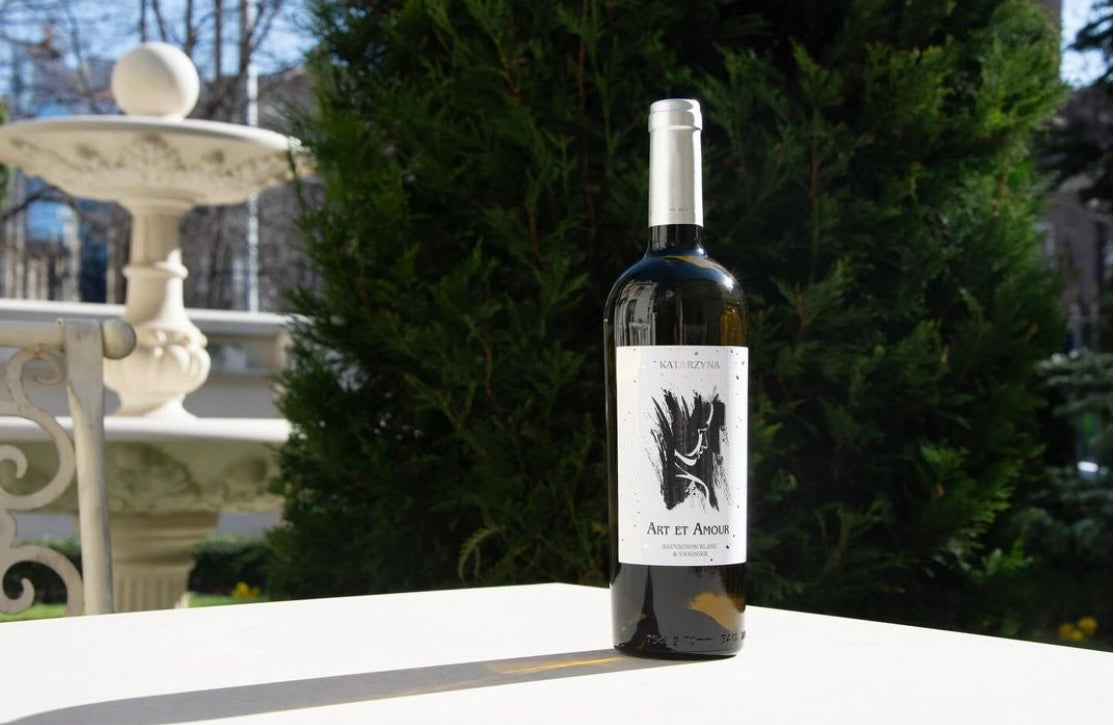 Katarzyna 'Art et Amour' Sauvignon Blanc & Viognier 2023, Thracian Valley, Bulgaria